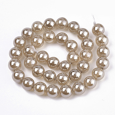 Natural Dyed Agate Beads Strands G-N326-12C-01-1