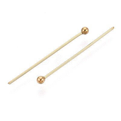 304 Stainless Steel Head Pins STAS-T065-25mm-20G-1