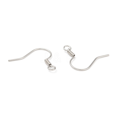 Tarnish Resistant 316 Surgical Stainless Steel Earring Hooks STAS-E009-2-1