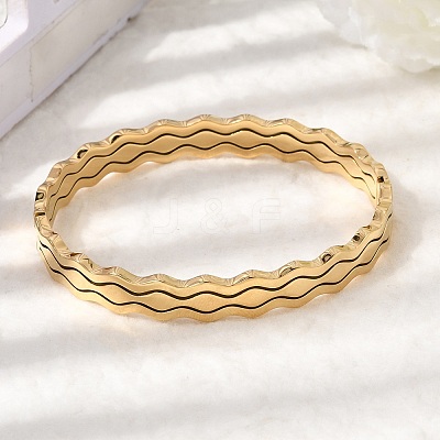 304 Stainless Steel Hinged Bangles BJEW-D408-15G-1