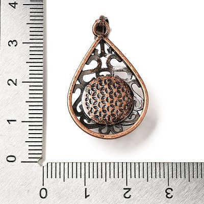 Natural Picture Jasper Pendants G-H065-02R-13-1