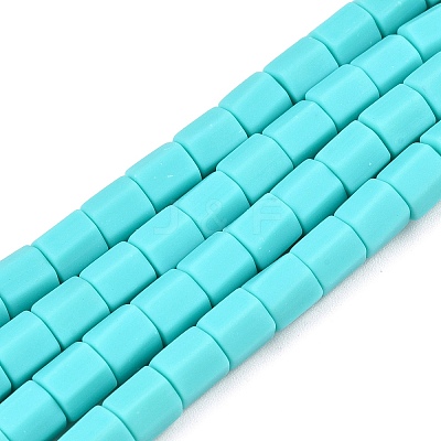 Handmade Polymer Clay Beads Strands CLAY-T021-02M-1