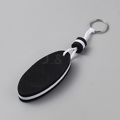 Iron Plastic Keychains KEYC-WH20022-003B-1