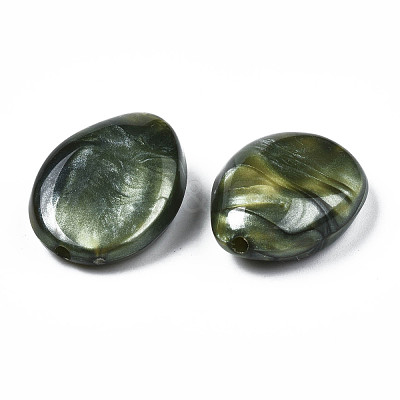 Acrylic Beads OACR-N131-017-1