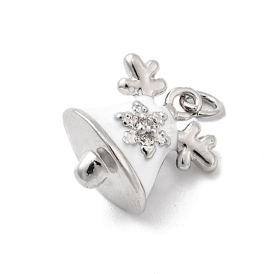 Brass Micro Pave Cubic Zirconia Pendants KK-A278-10P-02-1