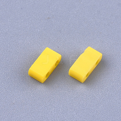 2-Hole Opaque Glass Seed Beads LS-SEED-S023-23B-01-1