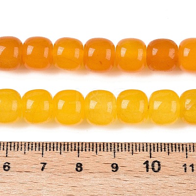 Dyed Natural White Jade Beads Strands G-T138-S19-1