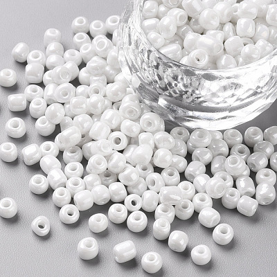 6/0 Glass Seed Beads SEED-US0003-4mm-121-1