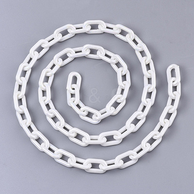 Acrylic Opaque Cable Chains X-PACR-N009-002J-1