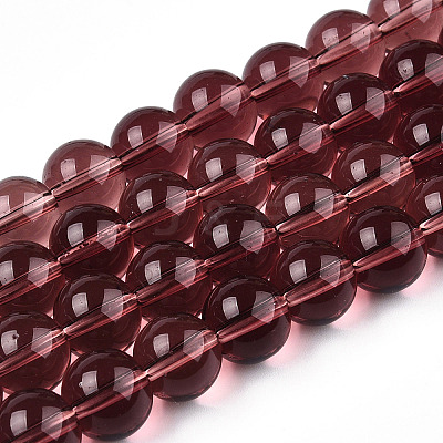Transparent Glass Beads Strands LS-GLAA-T032-T10mm-19-1