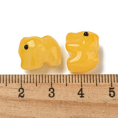 Handmade Transparent Glass Beads GLAA-N0028-01J-1