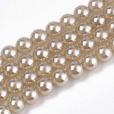 Natural Dyed Agate Beads Strands G-N326-12A-01-1