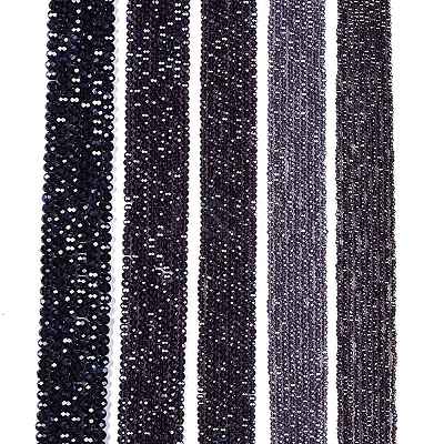 Electroplate Glass Beads Strands EGLA-A044-T6mm-A15-1