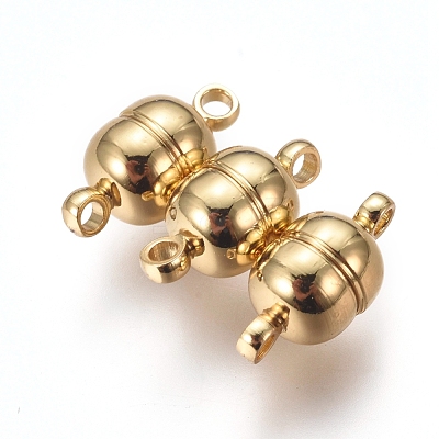 Brass Magnetic Clasps KK-I664-05G-B-1