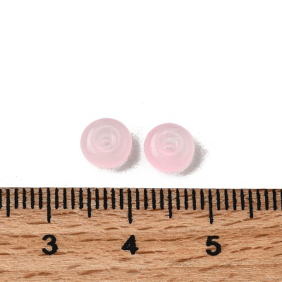 Baking Paint Imitation Jade Glass Beads DGLA-C005-A01-3x6mm-11-1