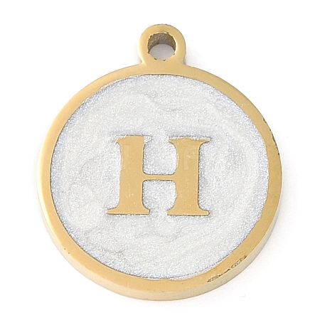 Ion Plating(IP) 201 Stainless Steel Pendants STAS-K288-02G-H-1