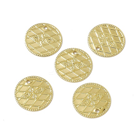 Rack Plating Brass Charms KK-C007-06G-1