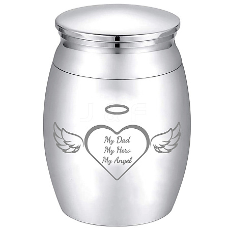 CREATCABIN Alloy Cremation Urn Kit AJEW-CN0001-10P-1