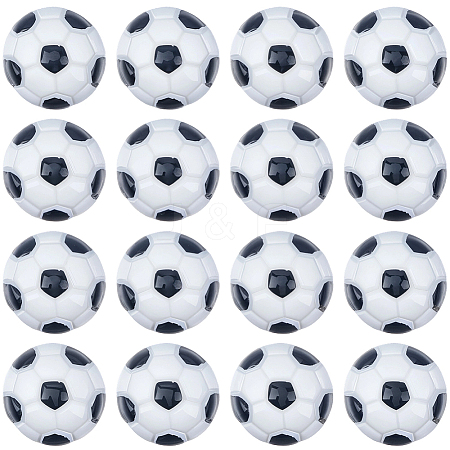 50Pcs Opaque Resin Cabochons RESI-SC0036-54-1