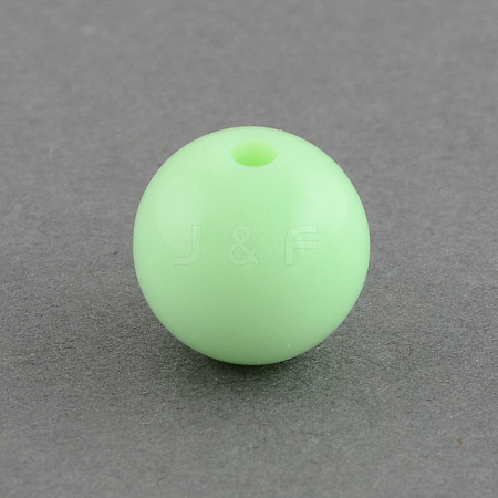 Solid Chunky Bubblegum Acrylic Ball Beads X-SACR-R835-20mm-02-1