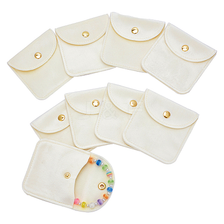 Velvet Jewelry Flap Pouches TP-WH0007-12G-01-1