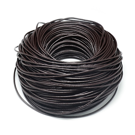 Round Cowhide Leather Cord WL-Q007-4mm-6-1