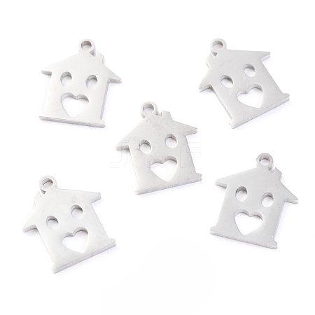 Non-Tarnish 304 Stainless Steel Charms STAS-O142-29P-1