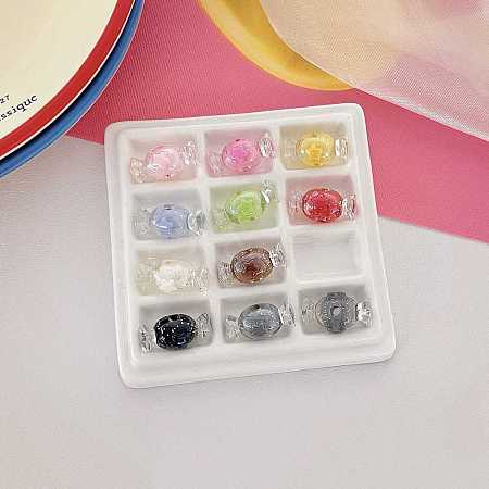 Transparent Acrylic Beads OACR-N163-02-1