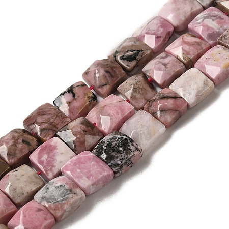 Natural Rhodonite Beads Strands G-C109-A03-01-1