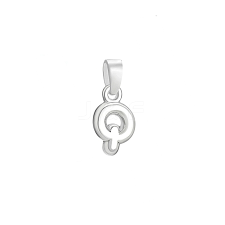 Brass Charms KK-C053-04S-Q-1