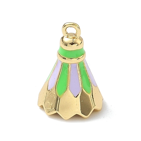Brass Enamel Pendants KK-I476-28A-G02-1