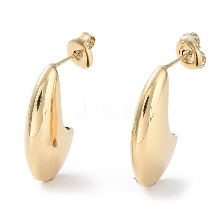 304 Stainless Steel  Stud Earrings EJEW-H115-14G-1