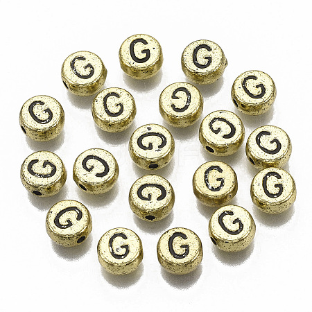 Plating Acrylic Beads LS-PACR-CD0001-G-1