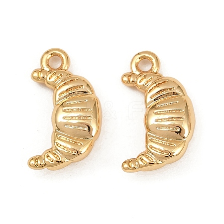 Ocean Theme Brass Charms KK-F902-07E-G-1