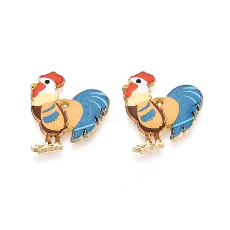 Printed Alloy Pendants ENAM-CJC0020-47C-1