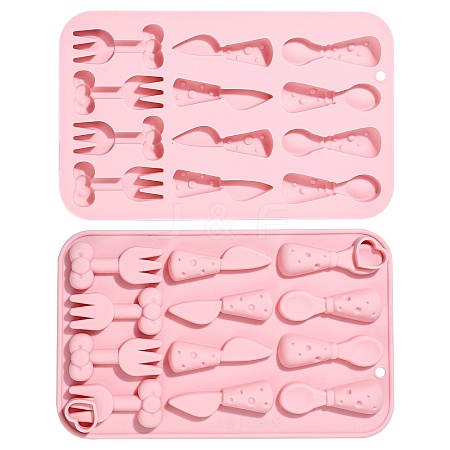 12 Knife and Fork Shaped Silicone Mold ST-CJ0007-24-1