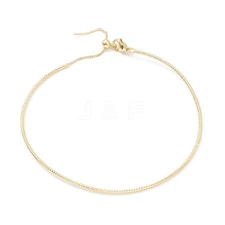 Brass Chain Bracelet BJEW-M201-01G-1