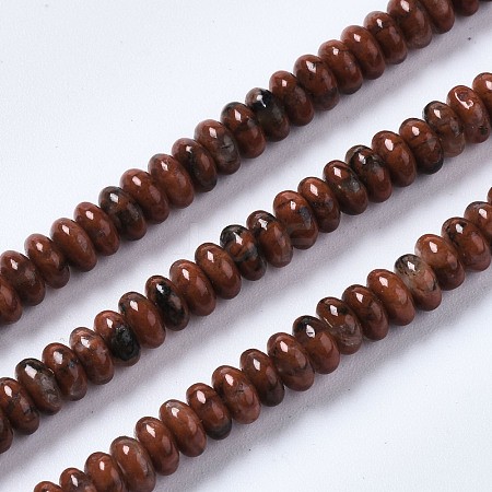 Natural Sesame Jasper Beads Strands G-S366-113-1