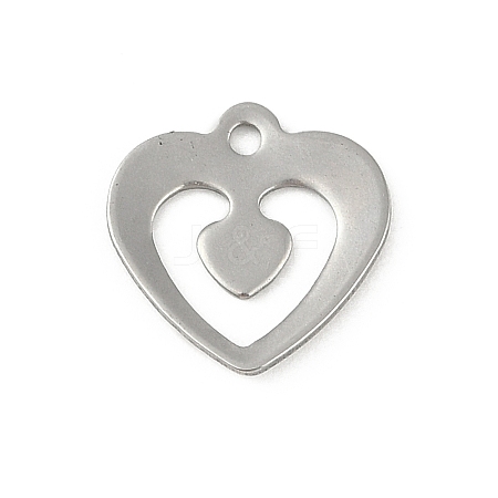 Non-Tarnish 201 Stainless Steel Charms LS-STAS-C108-45P-1