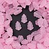 Frosted Transparent Acrylic Beads OACR-P029-04B-05-1