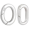 925 Sterling Silver Spring Gate Rings STER-BBC0009-28-1