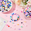 1440Pcs 12 Colors Acrylic and Resin Beads KY-GO0001-11-4