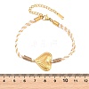 304 Stainless Steel Link Bracelets BJEW-K303-02A-5