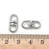 304 Stainless Steel Double Eye Swivel Clasps STAS-L300-011C-P-3