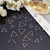 Geometric Charm Drop Earrings DIY Making Kit DIY-UN0002-98-4