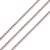 Spray Painted Brass Faceted Ball Chains CHC-K011-35L-1