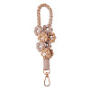 Hand-woven Flower Pendant Decorations KEYC-TAC0009-02KCG-05-1