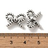 Tibetan Style Alloy Beads PALLOY-P302-01B-AS-3
