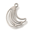 201 Stainless Steel Pendants STAS-R136-01P-07-1