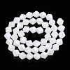 Imitation Jade Electroplate Glass Beads Strands EGLA-A039-J6mm-A06-2